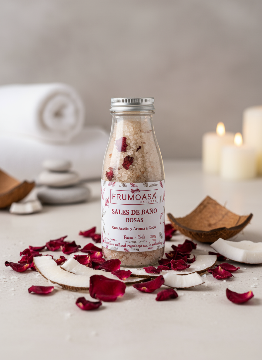 Sales de Baño Rosas - Frumoasa Natural